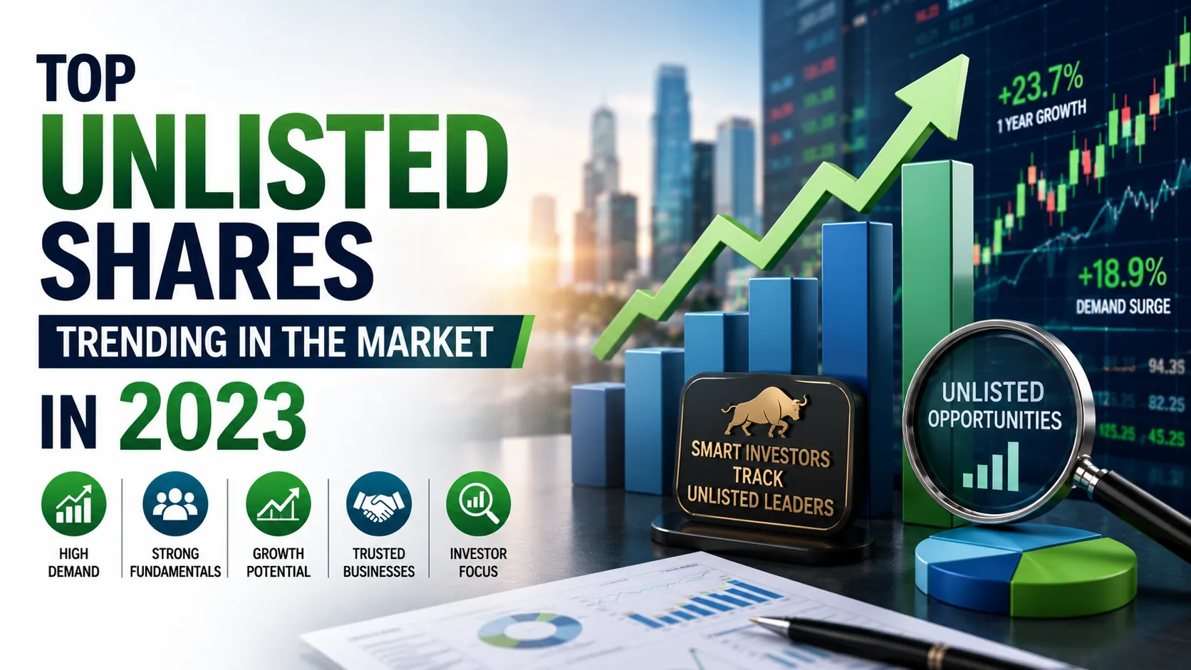 Top Unlisted Shares Trending in the Market in 2023