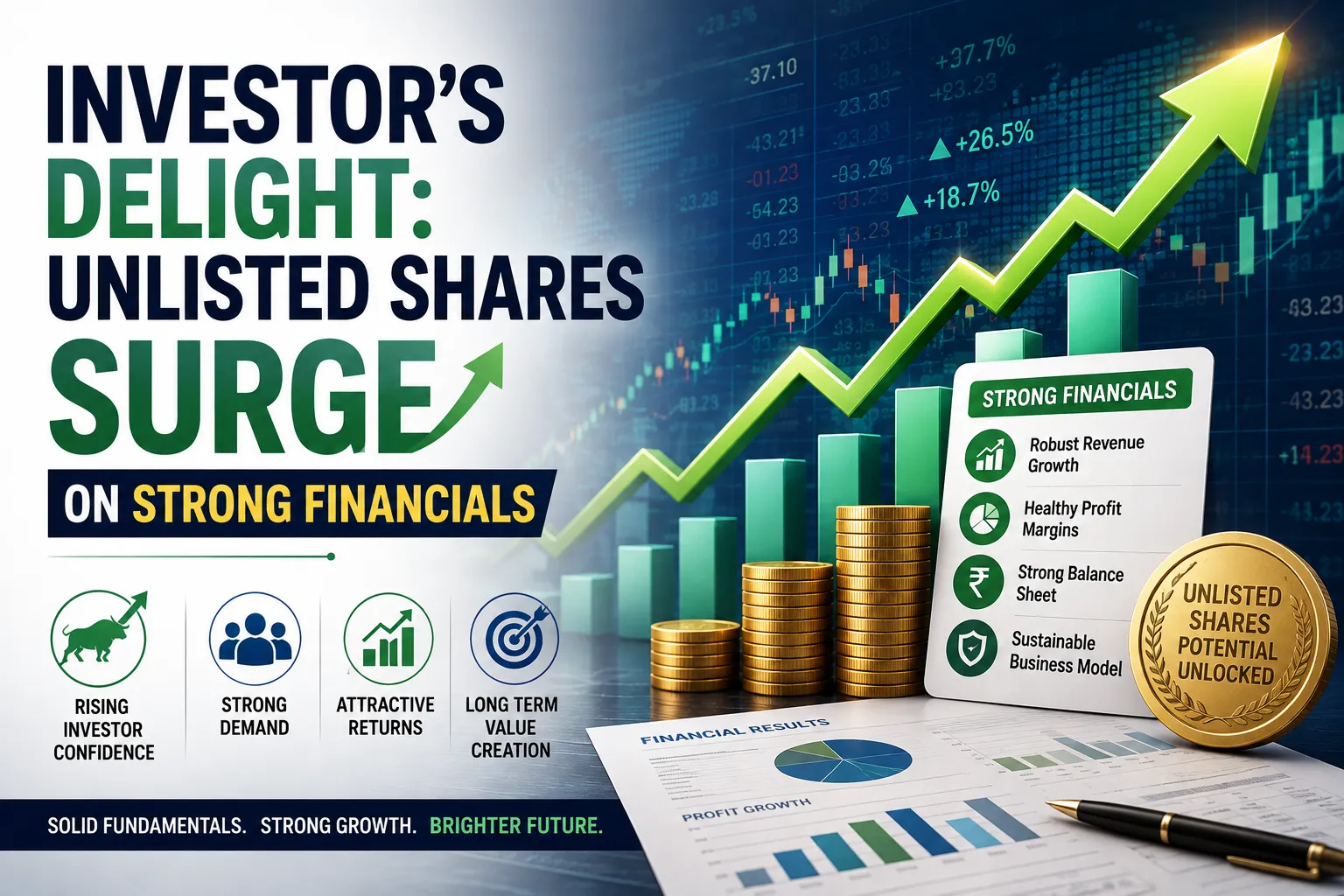 Investor's Delight: Unlisted Shares Surge on Strong Financials