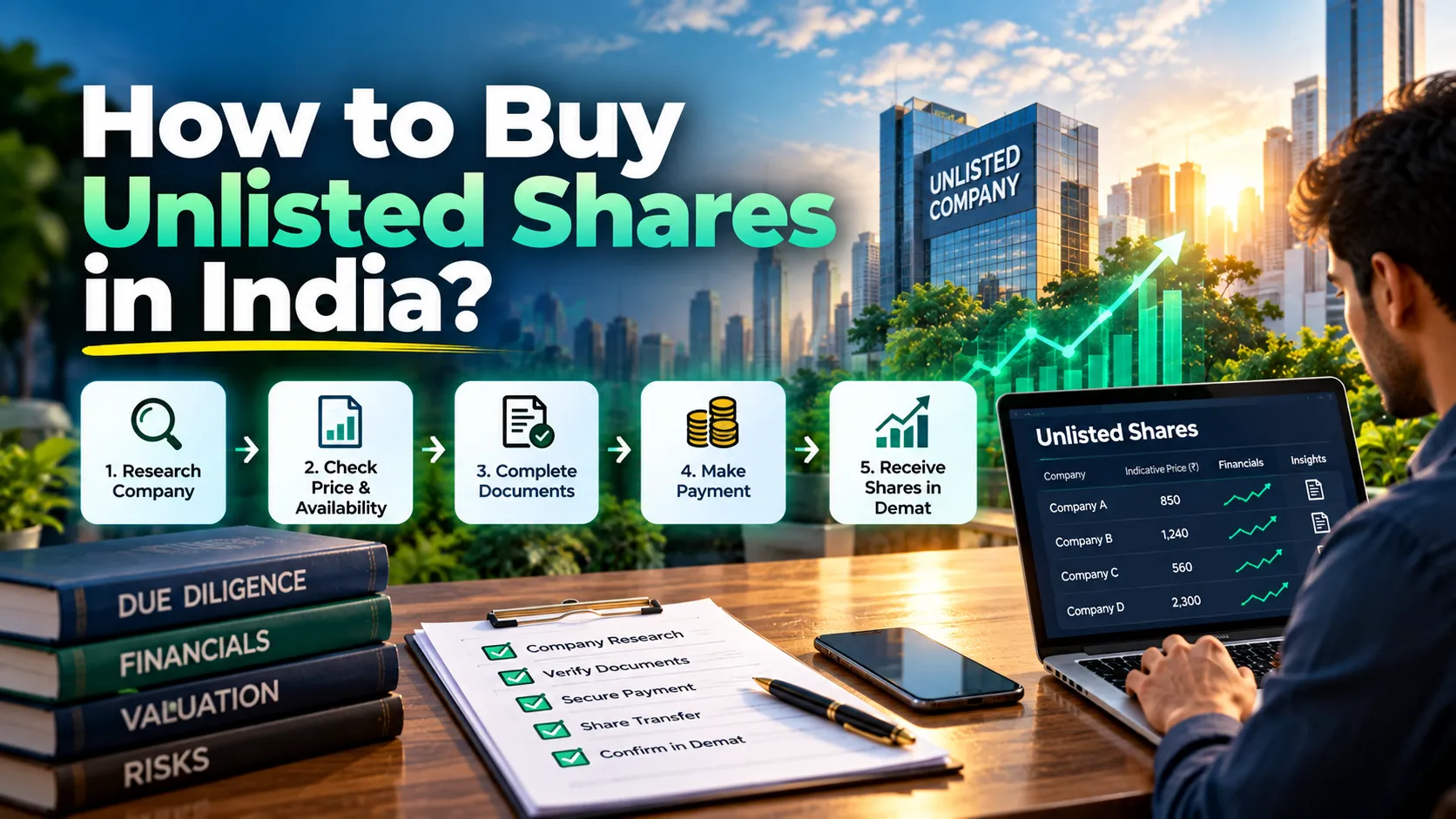 How to Buy Unlisted Shares in India – Step-by-Step Guide