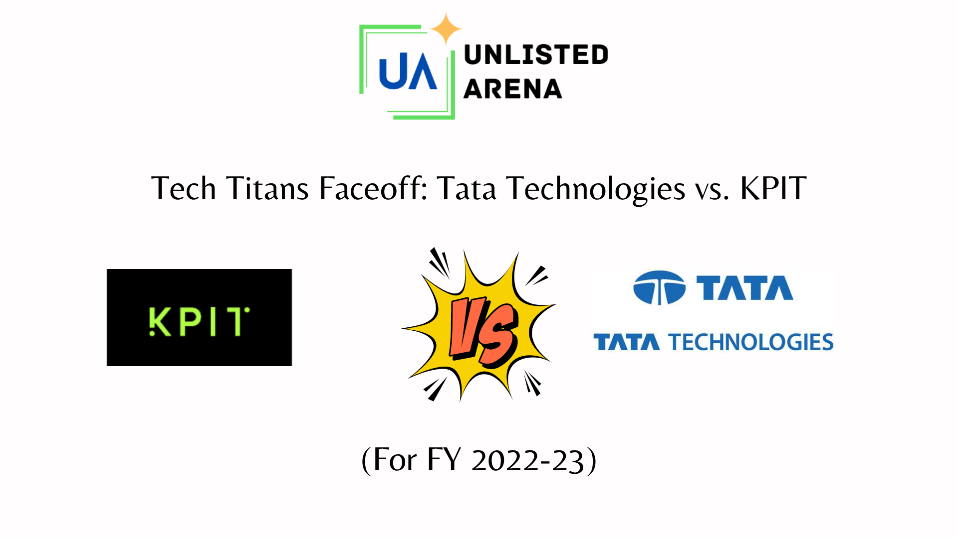 tata technologies ipo: comparison with KPIT