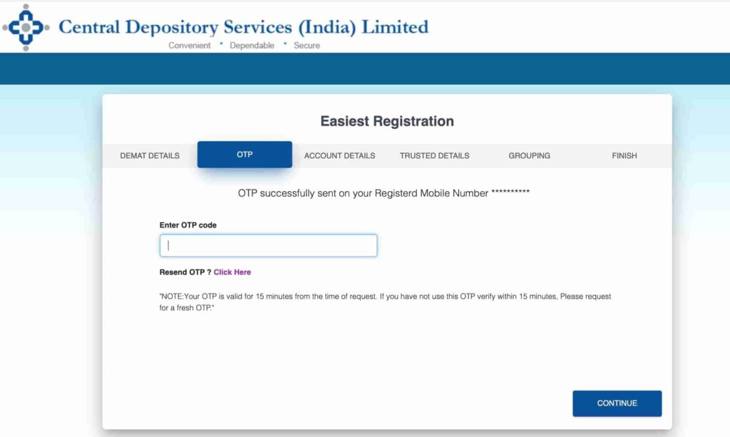 cdsl easiest registration to transfer unlisted shares online